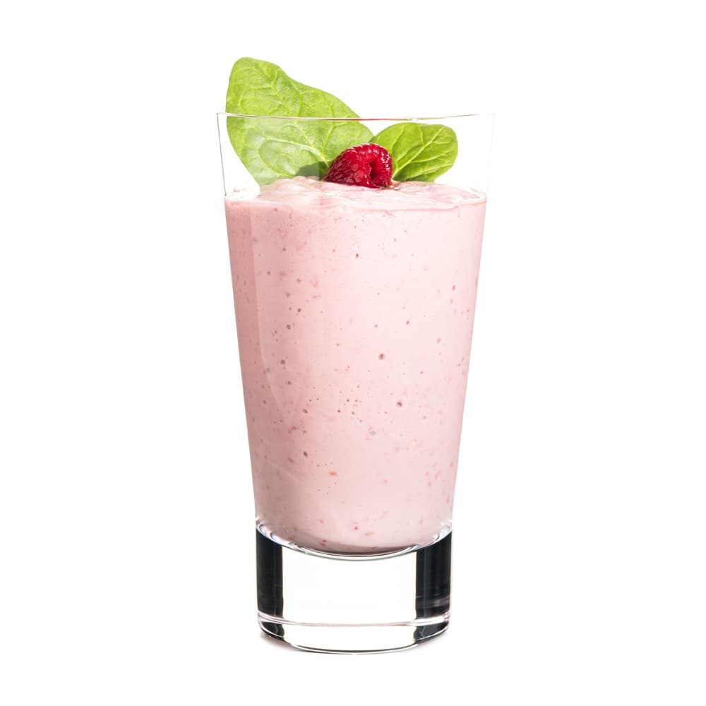Vadelma-Pinaatti smoothie