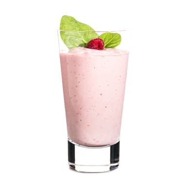 Vadelma-Pinaatti smoothie